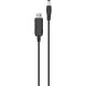 Кабель ACCLAB USB to DC 5.5х2.5мм (9V, 1A, 1m) - Black (982828B). Фото 1 из 4