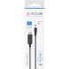 Кабель ACCLAB USB to DC 5.5х2.5мм (9V, 1A, 1m) - Black (982828B). Фото 2 из 4