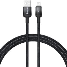 Кабель Baseus Discolor Series USB to Lightning (2.4A, 1m) P10374900 - Cluster Black: фото 1 из 21