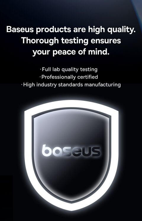 Кабель Baseus Versatile 2 in 2 Type-C+USB to Type-C+Lightning (3.5A, 60W, 1m) P10383000121-01 - Black: фото 20 з 24