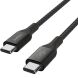 Кабель Belkin Type-C to Type-C (240W, 1m) CAB015BT1MBK - Black (896377B). Фото 2 з 5