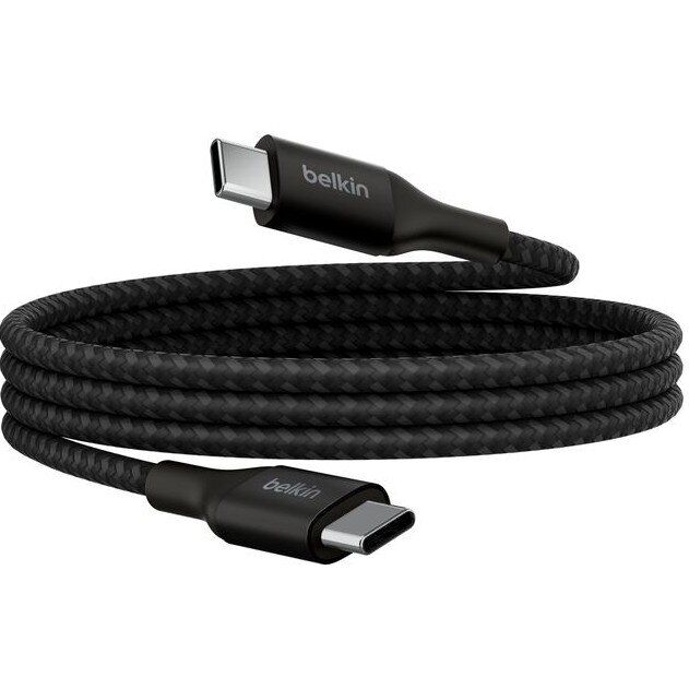 Кабель Belkin Type-C to Type-C (240W, 1m) CAB015BT1MBK - Black: фото 3 з 5