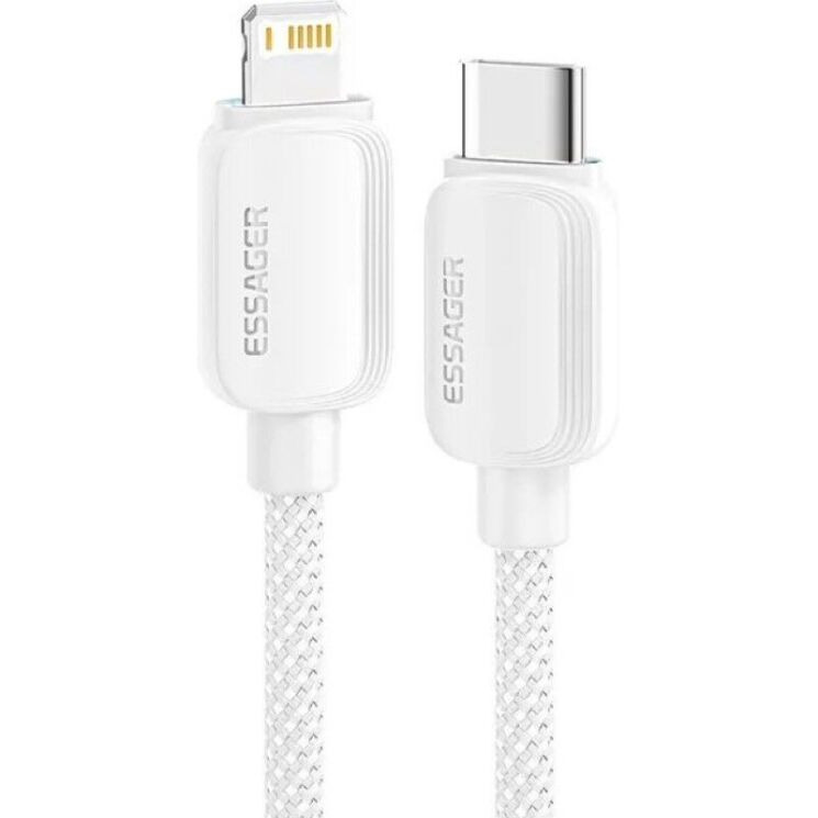 Кабель ESSAGER Breeze Type-C to Ligthning (20W, 2m) EXCTL-WLA02-P - White: фото 1 из 3