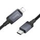 Кабель Hoco X118 Type-C to Lightning 27W (1m) - Black (896404B). Фото 3 з 6