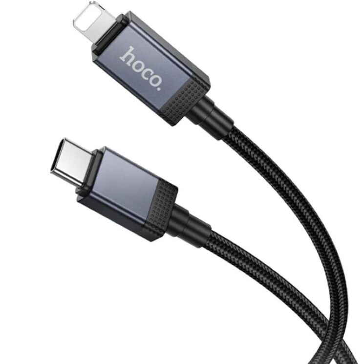 Кабель Hoco X118 Type-C to Lightning 27W (1m) - Black: фото 4 з 6