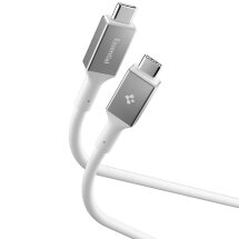 Кабель Spigen Essential Type-C to Type-C (240W, 1.2m) ACA08776 - White: фото 1 з 9