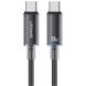 Кабель USAMS US-SJ660 Type-C to Type-C (100W, 1.2m) - Black (896333B). Фото 1 из 13