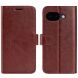Классический чехол-книжка Deexe Wallet Style для Google Pixel 10a - Brown (407312Z). Фото 1 из 7