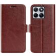 Класичний чохол-книжка Deexe Wallet Style для Motorola Edge 70 Fusion - Brown (409539Z)