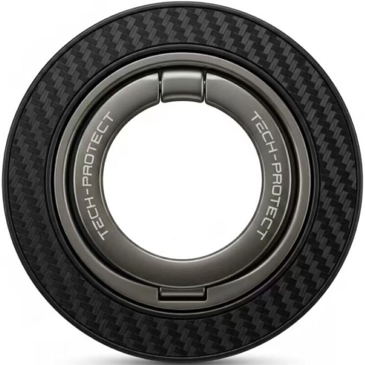 Кільце-тримач Tech-Protect MMR800 Magnetic Ring - Black (982618B) Кільце-тримач Tech-Protect MMR800 Magnetic Ring - Black: фото 3 з 11