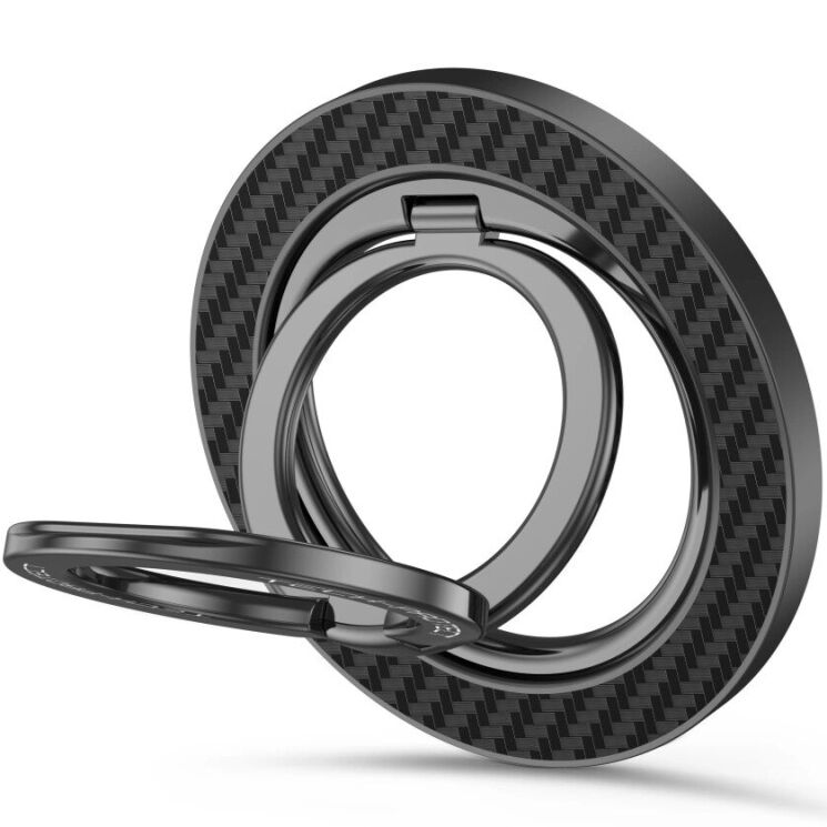Кільце-тримач Tech-Protect MMR800 Magnetic Ring - Black (982618B) Кільце-тримач Tech-Protect MMR800 Magnetic Ring - Black: фото 2 з 11