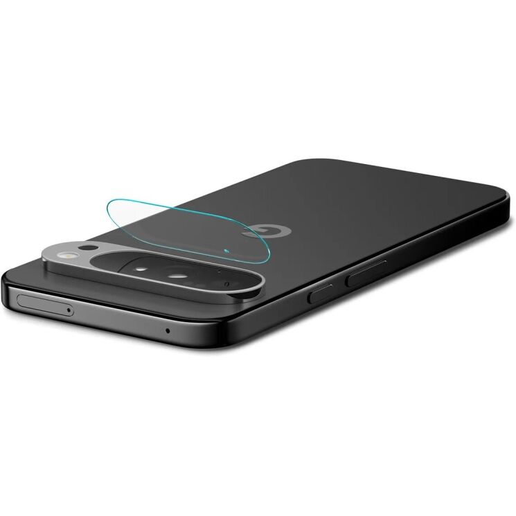 Комплект защитного стекла Spigen (SGP) Optik Lens Protector для Google Pixel 10 Pro XL (AGL09663) - Crystal Clear: фото 5 из 14