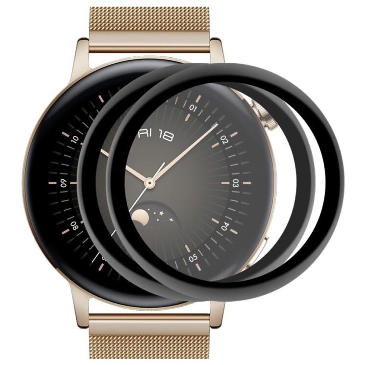 Комплект захисних плівок ENKAY Protector Film для Huawei Watch GT 3 (42mm) - Black: фото 1 з 9