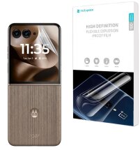 Комплект защитных пленок на внешний экран (2шт) RockSpace Explosion-Proof SuperClear для Motorola Razr 60 Ultra: фото 1 из 1