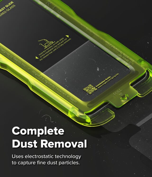 Комплект захисних стекол (2шт) Ringke Easy Slide Tempered Glass для Samsung Galaxy A57 (A576) 8800328818187: фото 6 з 18