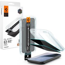 Комплект захисних стекол (2шт) Spigen Glas.tR EZ Fit Pro Privacy Set для Google Pixel 11 Pro / 10 Pro / 9 Pro / 9 (AGL11481): фото 1 з 12