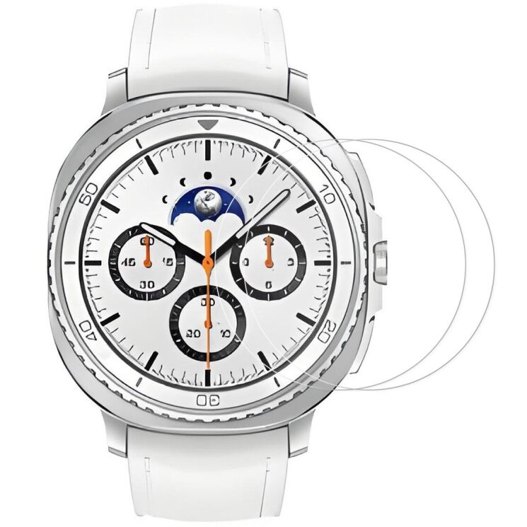 Комплект захисних стекол ENKAY 9H Watch Glass для Samsung Galaxy Watch 8 Classic: фото 1 з 8