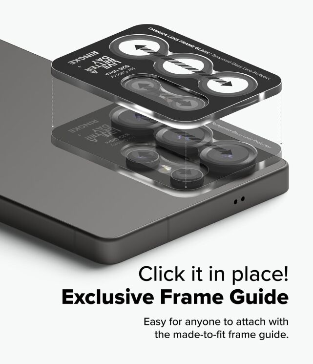 Комплект защитных стекол Ringke Camera Lens Frame Glass для Samsung Galaxy S25 Ultra (S938) 8800274969483 (379556) Комплект защитных стекол Ringke Camera Lens Frame Glass для Samsung Galaxy S25 Ultra (S938) 8800274969483: фото 6 из 16