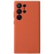 Кожаный чехол MELKCO Classic Case для Samsung Galaxy S24 Ultra (S928) - Orange (346943O). Фото 1 из 6