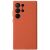 Кожаный чехол MELKCO Classic Case для Samsung Galaxy S24 Ultra (S928) - Orange: фото 1 из 6