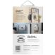 Магнітний тримач UNIQ SnapMount - Gray (981959S). Фото 4 з 8