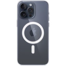 Оригинальный чехол Clear Case with MagSafe для Apple iPhone 15 Pro Max (MT233) - Transparent: фото 1 из 4