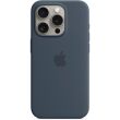 Оригинальный чехол Silicone Case with MagSafe для Apple iPhone 15 Pro (MT1D3) - Storm Blue (339593L)