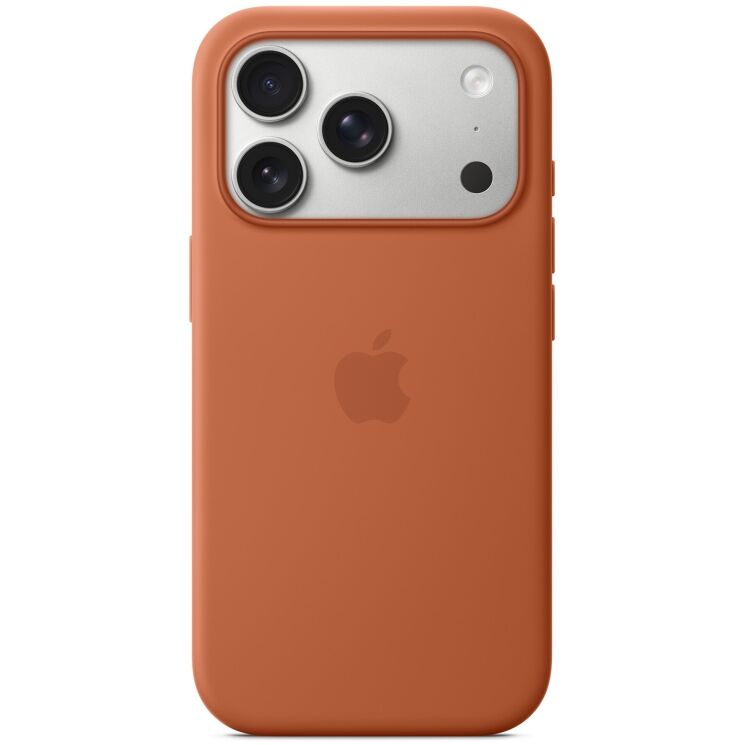 Оригінальний чохол Silicone Case with MagSafe для iPhone 17 Pro (MGFJ4) - Terra Cotta: фото 1 з 4