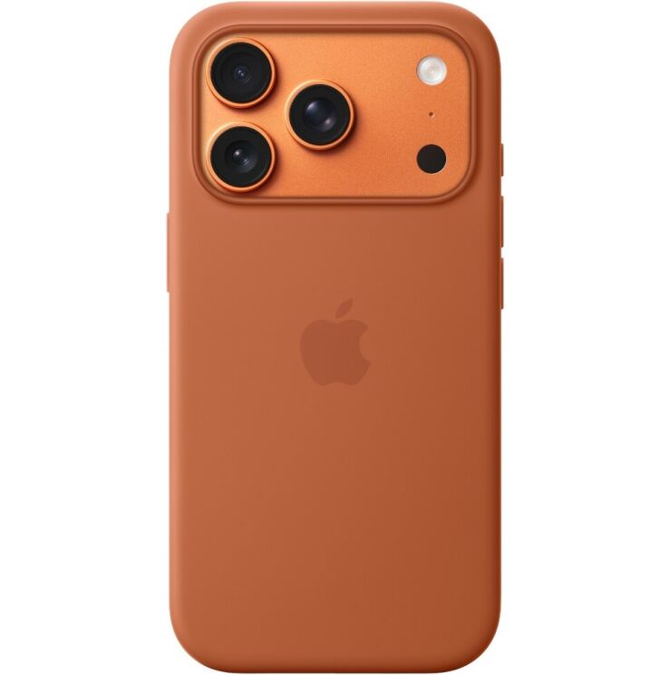 Оригінальний чохол Silicone Case with MagSafe для iPhone 17 Pro (MGFJ4) - Terra Cotta: фото 2 з 4