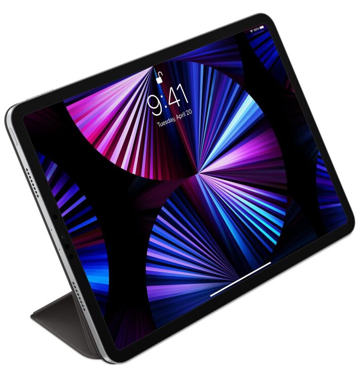 Оригінальний чохол Smart Folio для Apple iPad Pro 11 (2020/2021/2022) MJM93/MXT42 - Black: фото 2 з 3