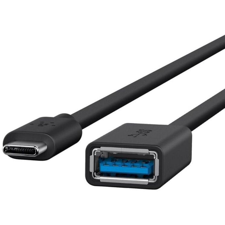 Перехідник Belkin Type-C to USB3.0 (0.14m) - Black: фото 3 з 6