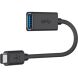 Перехідник Belkin Type-C to USB3.0 (0.14m) - Black (896324B). Фото 2 з 6
