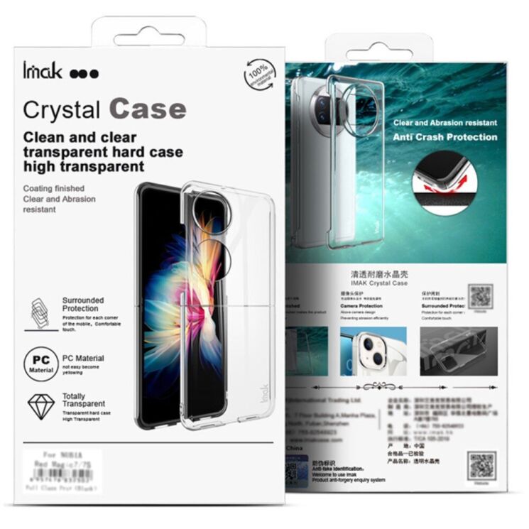 Пластиковий чохол IMAK Crystal II Pro для Apple iPhone 16 Pro - Transparent: фото 11 з 11
