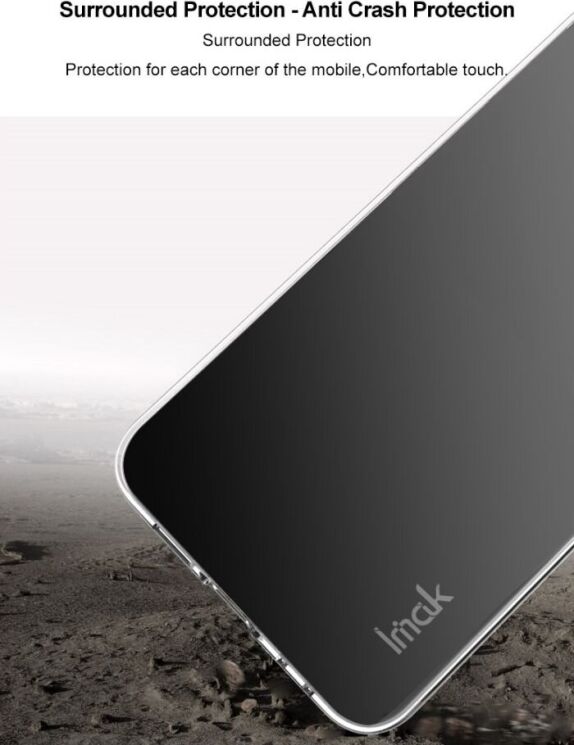 Пластиковий чохол IMAK Crystal II Pro для Apple iPhone 16 Pro - Transparent: фото 9 з 11