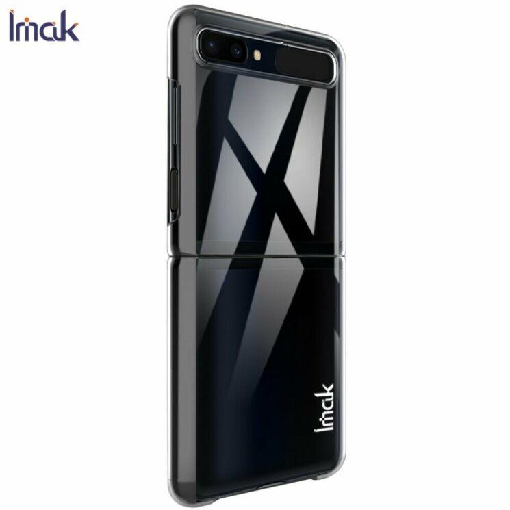 Пластиковый чехол IMAK Crystal II Pro для Samsung Galaxy Flip - Transparent: фото 4 из 13