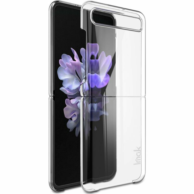 Пластиковый чехол IMAK Crystal II Pro для Samsung Galaxy Flip - Transparent: фото 1 из 13