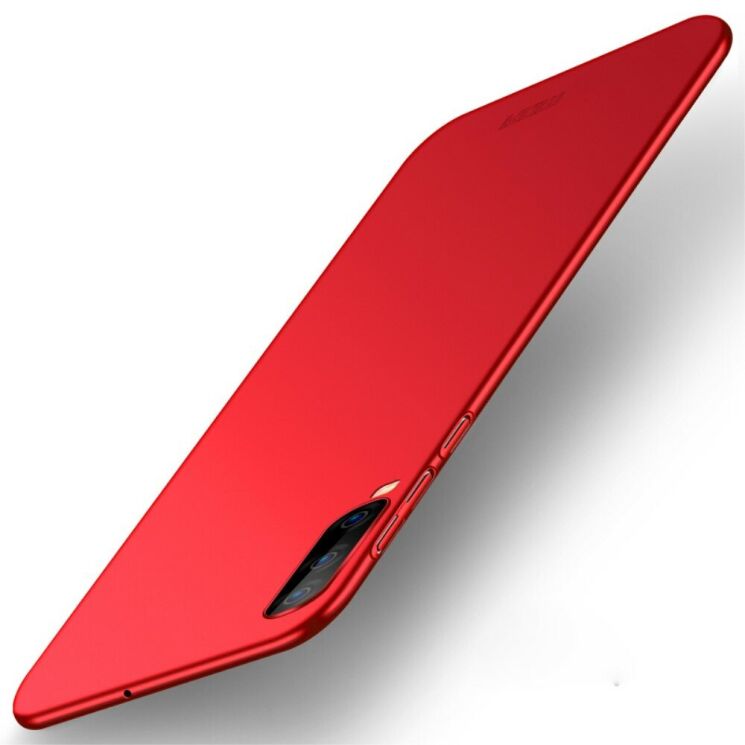 Пластиковий чохол MOFI Slim Shield для Samsung Galaxy A70 (A705) - Red: фото 1 з 11