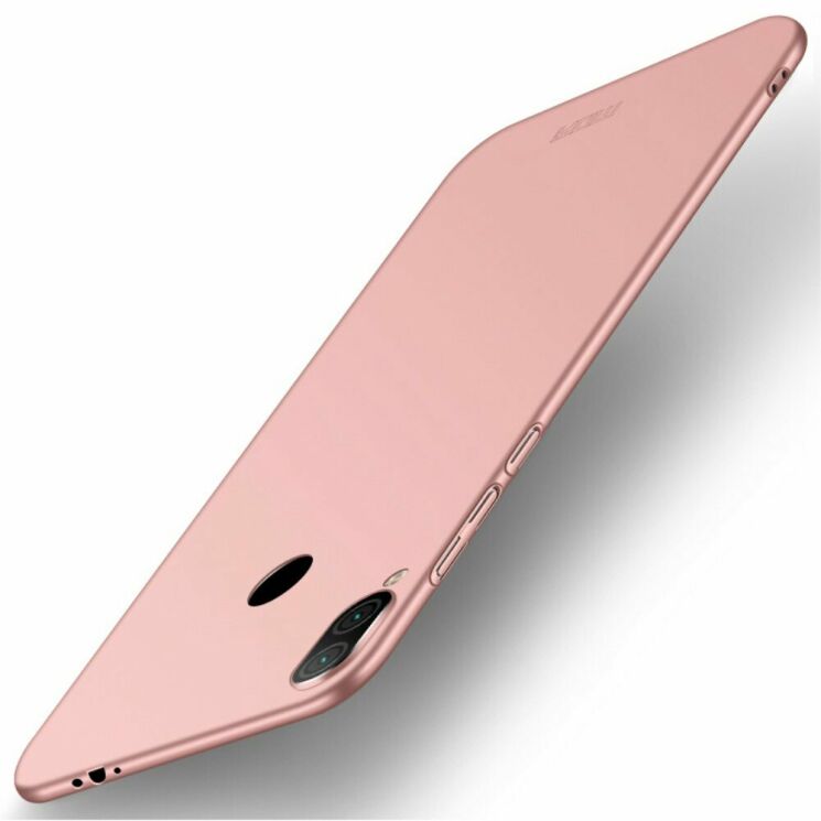 Пластиковый чехол MOFI Slim Shield для Xiaomi Redmi 7 - Rose Gold: фото 1 из 11