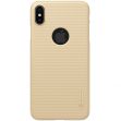Пластиковый чехол NILLKIN Frosted Shield для Apple iPhone Xs Max - Gold (208733F)