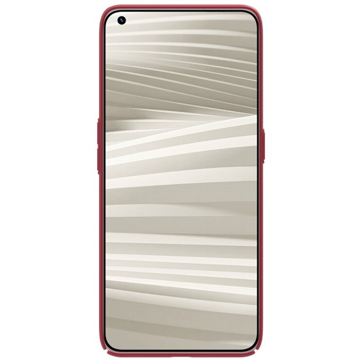 Пластиковый чехол NILLKIN Frosted Shield для Realme GT2 Pro - Red: фото 2 из 9