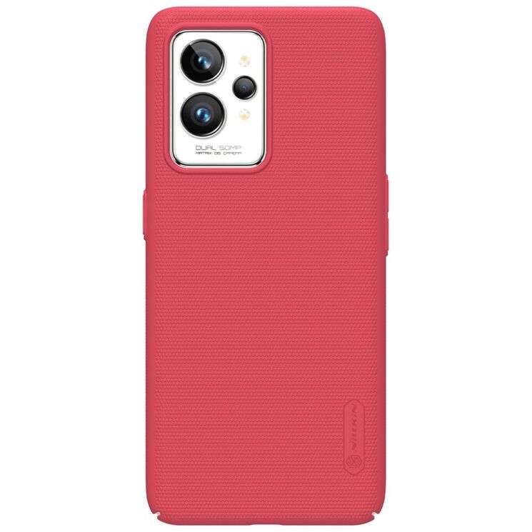 Пластиковый чехол NILLKIN Frosted Shield для Realme GT2 Pro - Red: фото 1 из 9