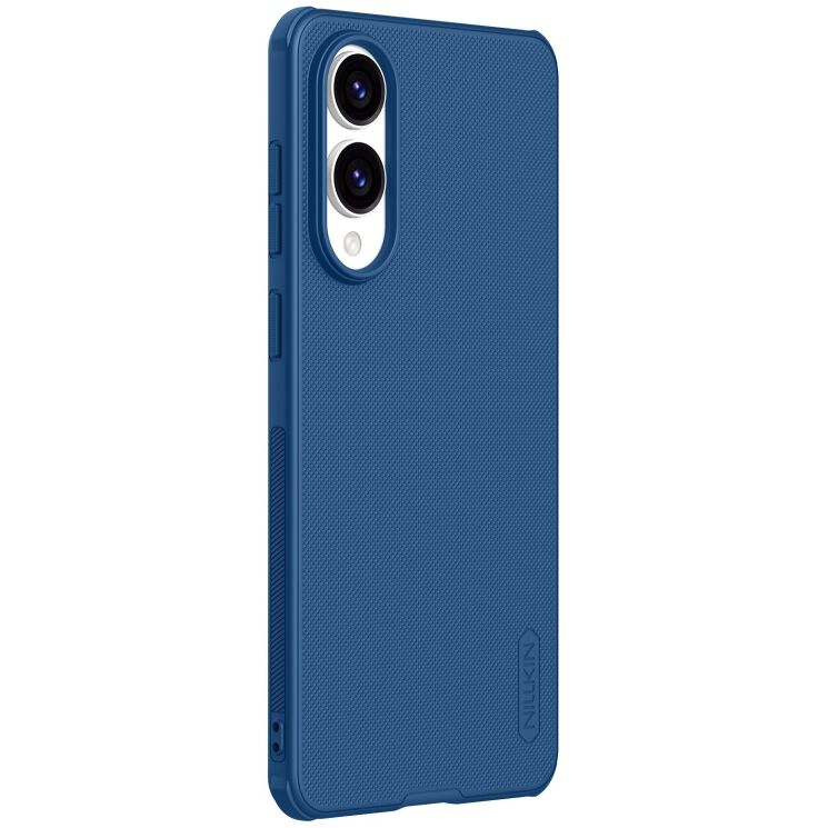 Пластиковый чехол NILLKIN Frosted Shield Pro для Samsung Galaxy S25 Edge (S937) - Blue: фото 3 из 21