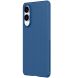 Пластиковый чехол NILLKIN Frosted Shield Pro для Samsung Galaxy S25 Edge (S937) - Blue (377554L). Фото 2 из 21