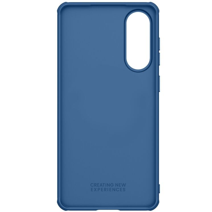 Пластиковый чехол NILLKIN Frosted Shield Pro для Samsung Galaxy S25 Edge (S937) - Blue: фото 6 из 21