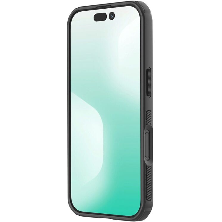 Пластиковый чехол NILLKIN Frosted Shield Pro Magnetic для Apple iPhone 17 - Black: фото 3 из 19