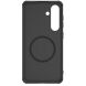 Пластиковий чохол NILLKIN Frosted Shield Pro Magnetic для Samsung Galaxy S24 - Black (343519B). Фото 3 з 12