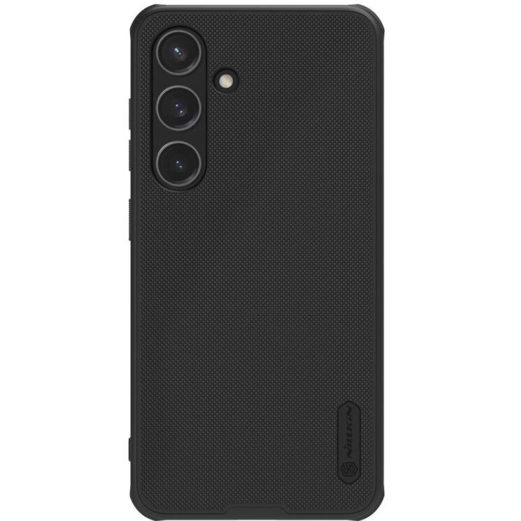 Пластиковий чохол NILLKIN Frosted Shield Pro Magnetic для Samsung Galaxy S24 - Black: фото 1 з 12