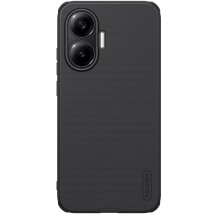 Пластиковый чехол NILLKIN Frosted Shield Pro Magnetic для Xiaomi Poco F7 - Black: фото 1 из 11