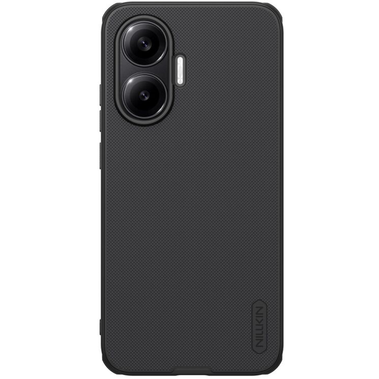 Пластиковий чохол NILLKIN Frosted Shield Pro Magnetic для Xiaomi Poco F7 - Black: фото 1 з 11