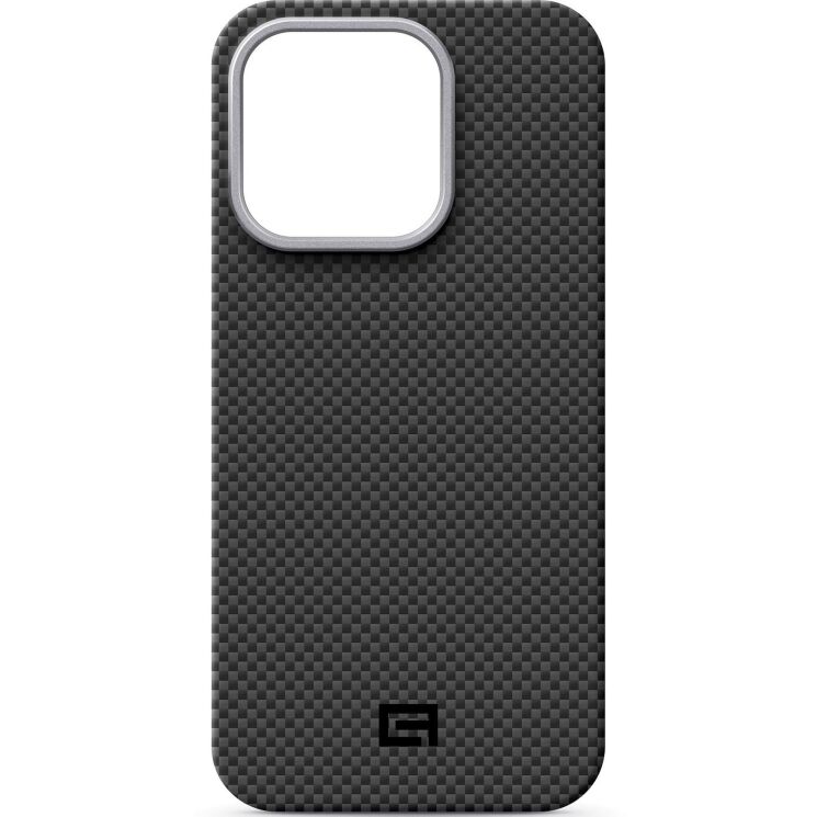 Протиударний чохол ArmorStandart BlackIcon Kevlar MagCase для Apple iPhone 15 Pro Max - Black: фото 1 з 2